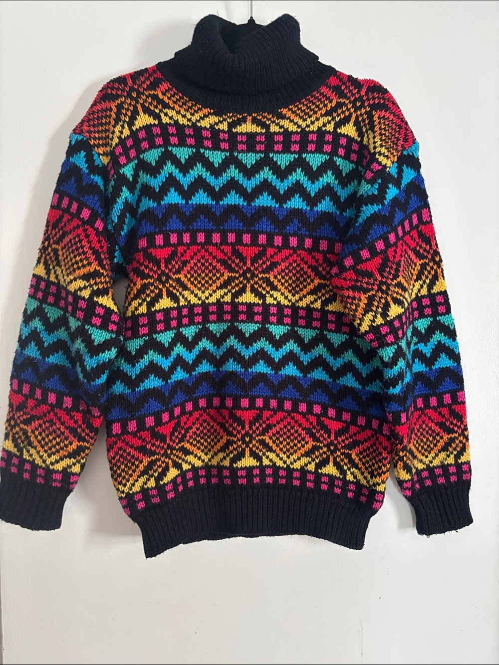 Vintage Ski Turtleneck Sweater